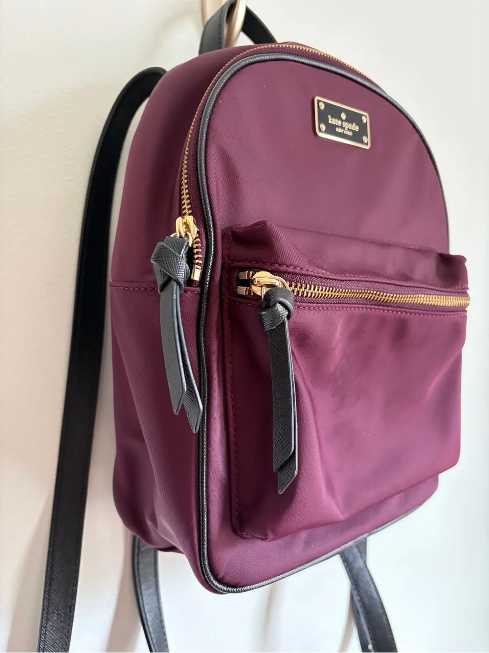 Kate Spade New York nylon mini backpack | festival minimalist